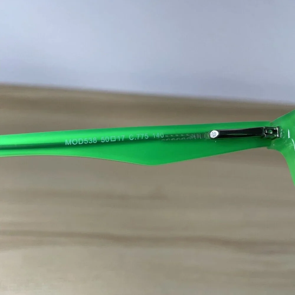 Muse MOD538 Classic Blue/green Rectangle‎ Kids Eyeglasses Frames Only 50-17-140